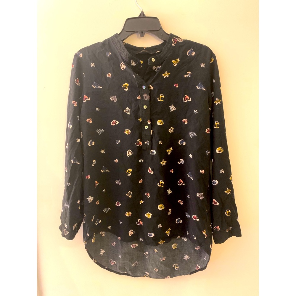 Black Button-up Shirt